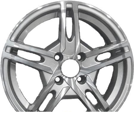 Wheel D&P DP126 GMMF 15x6inches/4x100mm - picture, photo, image