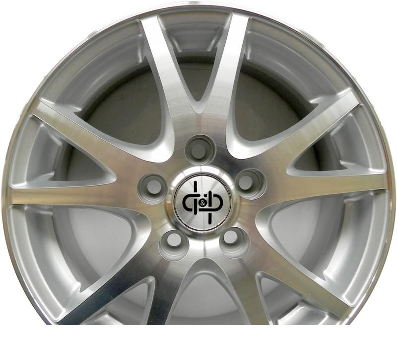 Wheel D&P DP130 SMF 16x6.5inches/4x100mm - picture, photo, image