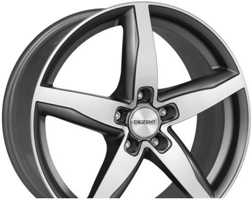 Wheel Dezent RF Black Polished 17x7inches/5x112mm - picture, photo, image