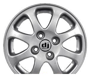 Wheel DJ 101 14x5.5inches/4x100mm - picture, photo, image