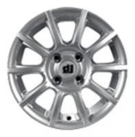 DJ 383 Silver Wheels - 14x6inches/4x100mm