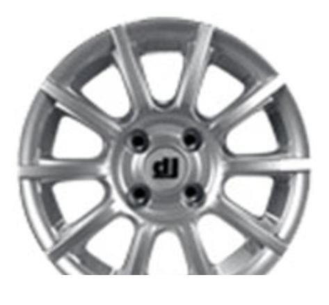 Wheel DJ 383 Silver 13x5.5inches/4x98mm - picture, photo, image