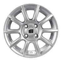 DJ 386 Silver Wheels - 14x6inches/4x98mm