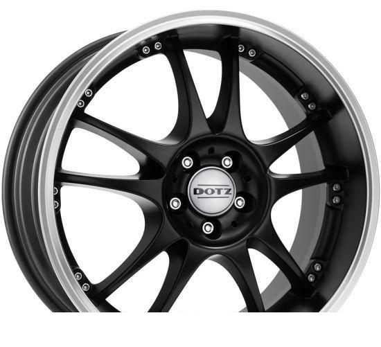 Wheel Dotz Brands-Hatch Dark 15x6.5inches/4x100mm - picture, photo, image
