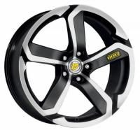 Dotz Hanzo Black Polished Wheels - 17x7.5inches/5x112mm