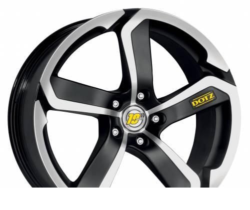 Wheel Dotz Hanzo Dark 18x8.5inches/5x120mm - picture, photo, image