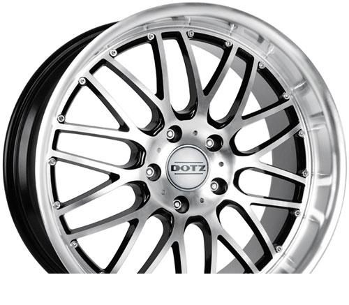 Wheel Dotz Mugello Black Diamond Cut 18x8inches/5x112mm - picture, photo, image