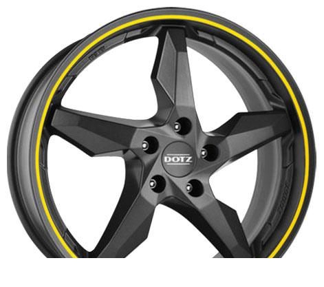 Wheel Dotz Touge Graphite 17x7inches/4x100mm - picture, photo, image