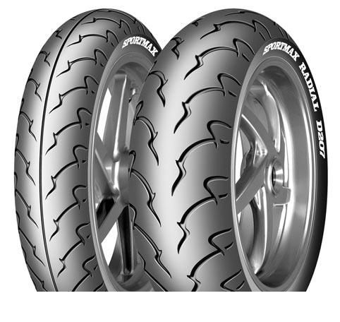 Motorcycle Tire Dunlop D207 110/70R17 54W - picture, photo, image