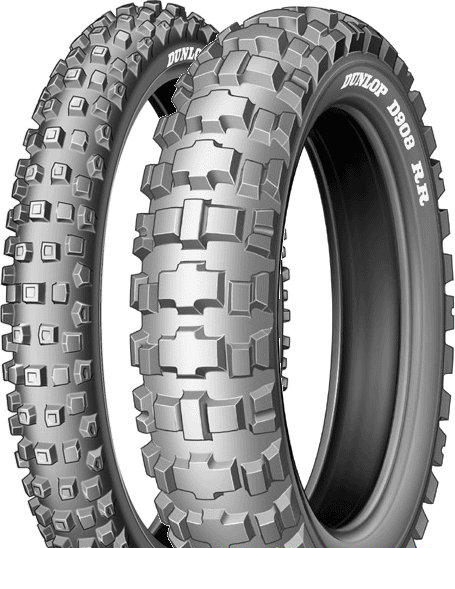 Motorcycle Tire Dunlop D908 130/90R18 69R - picture, photo, image