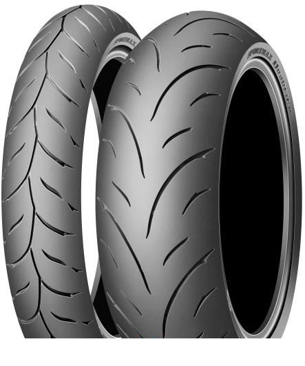 Motorcycle Tire Dunlop Sportmax Qualifier 150/60R17 W - picture, photo, image