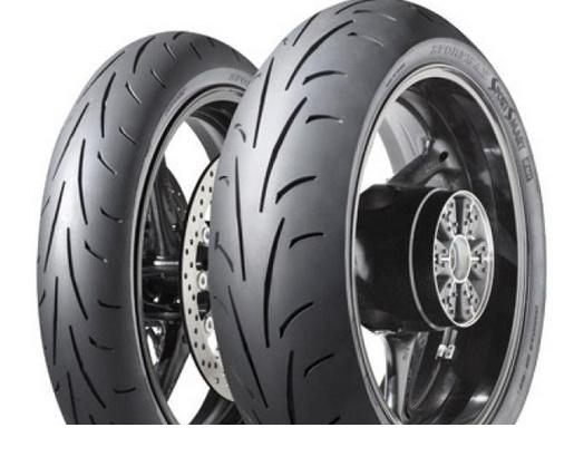 Motorcycle Tire Dunlop Sportmax Sportsmart 120/60R17 55W - picture, photo, image