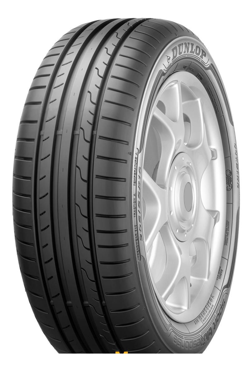 Tire Dunlop Sport BluResponse 185/55R15 82V - picture, photo, image