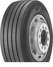 Truck Tire Dunlop SP 160 255/70R22.5 - picture, photo, image