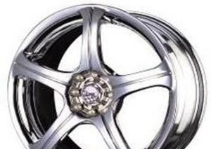 Wheel Ensure STW-057 H/S Silver 14x6inches/4x98mm - picture, photo, image
