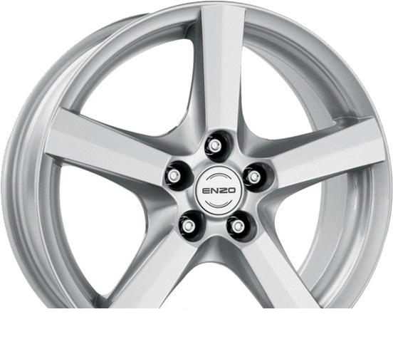 Wheel Enzo H Silver 15x6.5inches/5x100mm - picture, photo, image