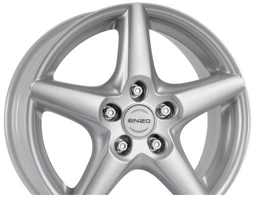 Wheel Enzo R Silver 14x5.5inches/4x100mm - picture, photo, image