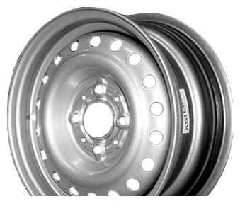 Wheel Evrodisk 53A38R Silver 14x5.5inches/4x100mm - picture, photo, image