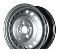 Wheel Evrodisk 53A49 Black 14x5.5inches/4x100mm - picture, photo, image