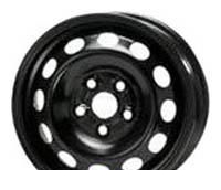 Wheel Evrodisk 64D53G Black 15x6inches/5x108mm - picture, photo, image