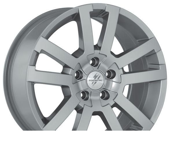 Wheel Fondmetal 7700-1 Black Polished 18x8.5inches/5x108mm - picture, photo, image
