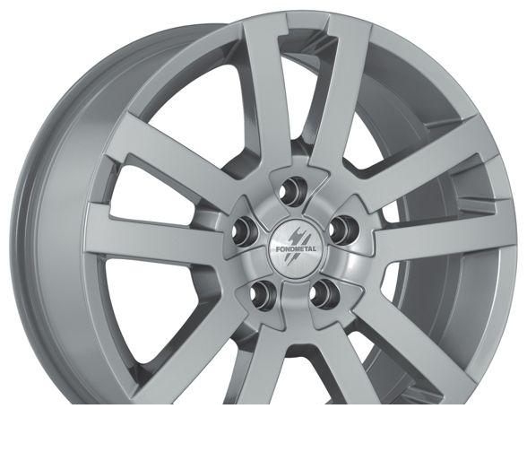 Wheel Fondmetal 7700-1 Black Polished 16x7inches/5x114.3mm - picture, photo, image