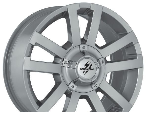 Wheel Fondmetal 77001 Black Polished 17x8inches/5x115mm - picture, photo, image
