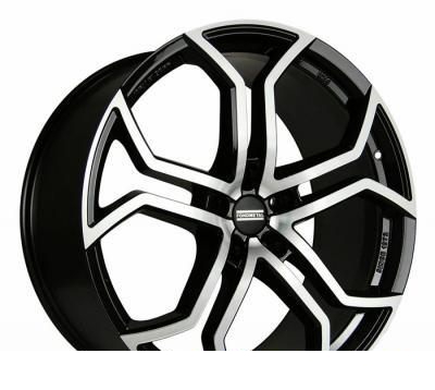 Wheel Fondmetal 9XR Black Polished 20x9inches/5x108mm - picture, photo, image