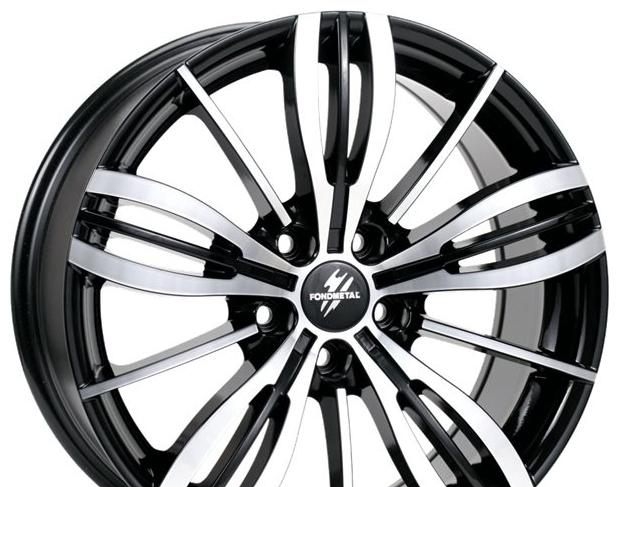 Wheel Fondmetal TPG1 Black Polished 16x7inches/5x100mm - picture, photo, image