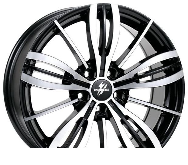 Wheel Fondmetal TPG1 Black Polished 16x7inches/5x108mm - picture, photo, image