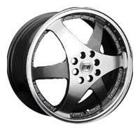 Forsage P1001 C66MC Wheels - 17x7inches/8x100mm