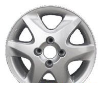Wheel Forsage P1020R SI03 14x6inches/4x100mm - picture, photo, image