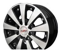 Wheel Forsage P1109 C66MC 17x7inches/10x100mm - picture, photo, image