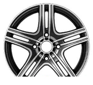 Wheel Forsage P1340 CFMJCQR 15x6.5inches/5x100mm - picture, photo, image