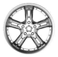 Forsage P1345 Chrome Wheels - 17x7.5inches/5x100mm
