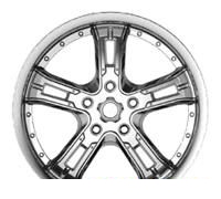 Wheel Forsage P1345 GM08MJC 18x7.5inches/5x114.3mm - picture, photo, image