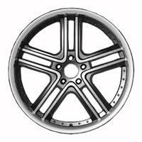 Forsage P1347 Wheels - 18x8.5inches/5x108mm