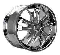 Forsage P8013 Chrome Wheels - 22x9.5inches/6x135mm