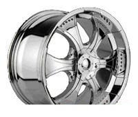 Wheel Forsage P8014 Chrome 22x9.5inches/6x127mm - picture, photo, image