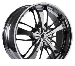 Wheel Forsage P8078 Chrome 18x7.5inches/10x100mm - picture, photo, image