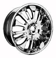 Forsage P8086 Chrome Wheels - 20x8.5inches/10x114.3mm