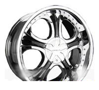 Wheel Forsage P8127 Chrome 22x9.5inches/6x139.7mm - picture, photo, image