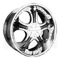 Forsage P8127 Chrome Wheels - 22x9.5inches/6x139.7mm