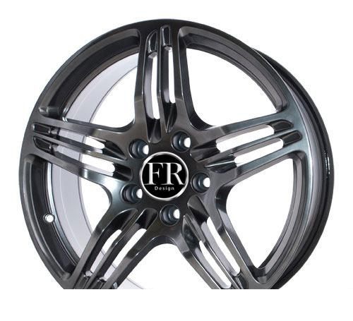 Wheel FR Design FR212 Black with mashine lip 16x8inches/6x139.7mm - picture, photo, image