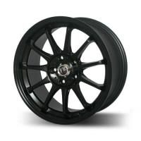 FR Design FR477 Matte Black Wheels - 17x8inches/5x114.3mm