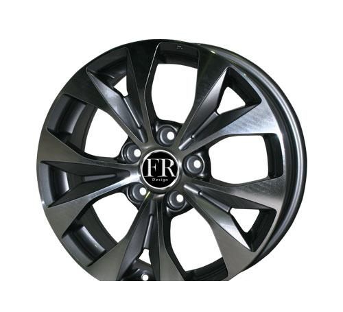 Wheel FR Design FR606 Silver 15x6.5inches/4x100mm - picture, photo, image