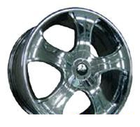 Wheel Futek F-310 Chrome 18x7.5inches/5x114.3mm - picture, photo, image