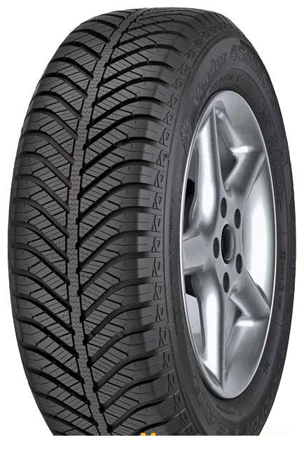 Tire Goodyear Vector 4 Seasons 165/70R14 89R - picture, photo, image