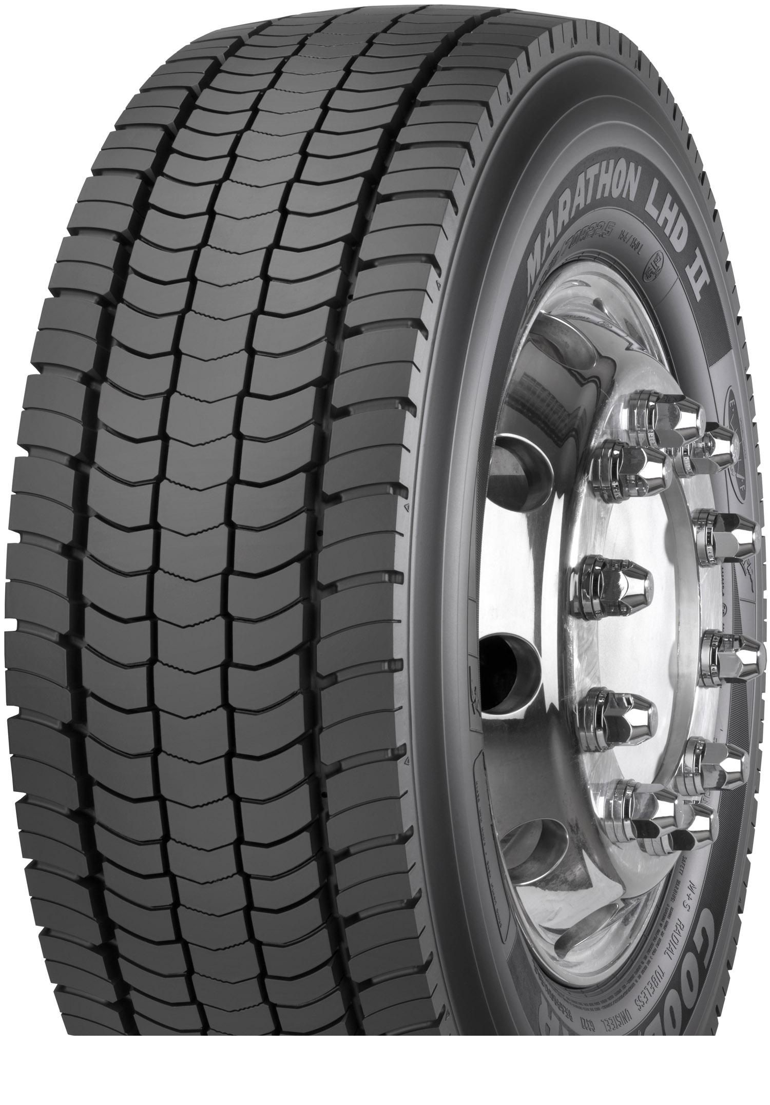 Truck Tire Goodyear Marathon LHD II 315/60R22.5 152L - picture, photo, image