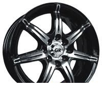 Wheel GR W 839 BFP 15x6.5inches/4x100mm - picture, photo, image